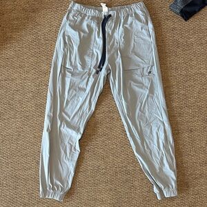 Fabletics Light Gray Joggers for Men